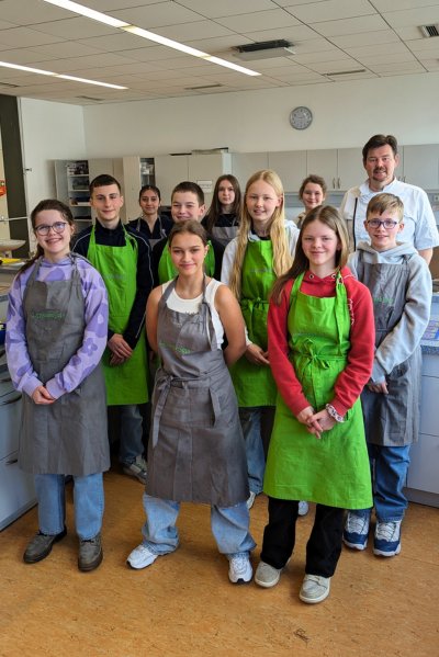 Die Schülerinnen und Schüler von Lime Bites